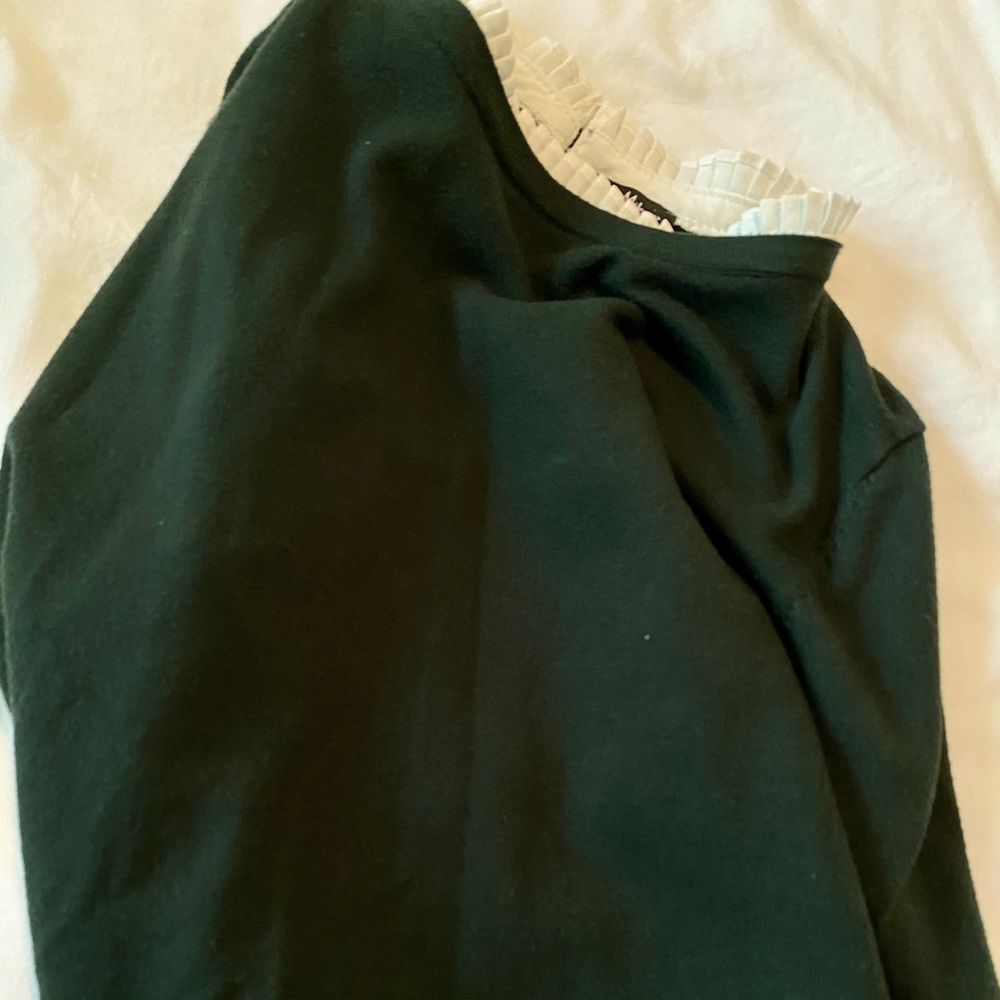 Emerald Sweater with underlay